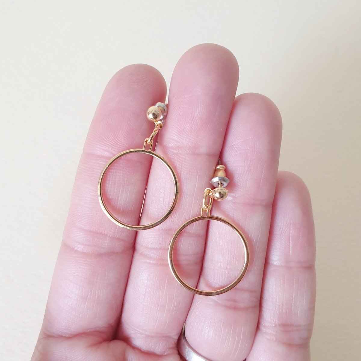 Retro hoop earrings store