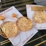 Corday Spider Web Brooch & Earrings set - Limited stock