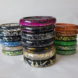 Grace Glitter Bangle - Queenie - More Colours! * Throwback box!*