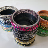 Grace Glitter Bangle - Queenie - More Colours! * Throwback box!*