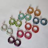 Amelia Hoop earrings - More Colours! * Throwback box!*