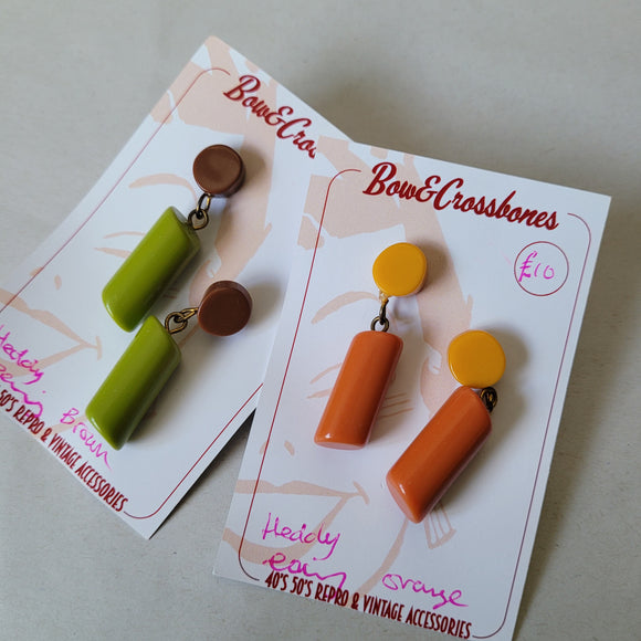 Heddy earrings - More Colours! * Throwback box!*