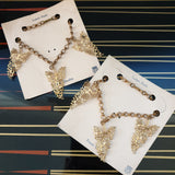 True Vintage Leaf Charm Bracelet