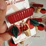Floral Basket Brooch