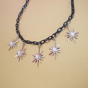 Starburst necklace - Gold * SPRING FLASH SALE * - Bow & Crossbones LTD