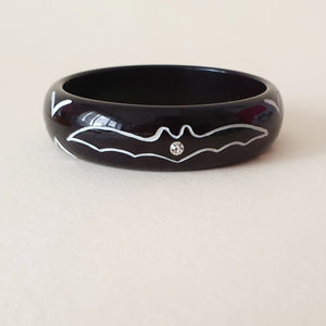 Victor Bat Bangle - More Sizes! *Limited Edition* - Bow & Crossbones LTD