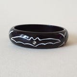 Victor Bat Bangle - More Sizes! *Limited Edition* - Bow & Crossbones LTD