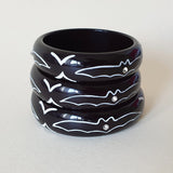 Victor Bat Bangle - More Sizes! *Limited Edition* - Bow & Crossbones LTD