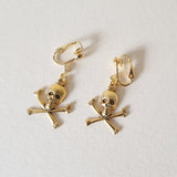 Calico Mary Skull & Crossbones Earrings - More Colours - Bow & Crossbones LTD