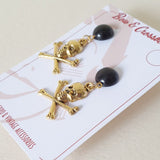 Calico Mary Skull & Crossbones Earrings - More Colours - Bow & Crossbones LTD