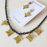 Lola Confetti Starburst Earrings - Bucks Fizz * FALL FLASH SALE! * - Bow & Crossbones LTD