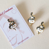 Mystical Snake Lapel Pin - Bow & Crossbones LTD