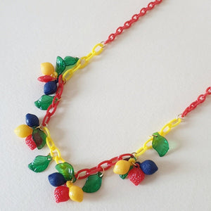 Primary Fruit Necklace - Bow & Crossbones LTD