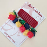 Primary Strawberries Brooch - Bow & Crossbones LTD