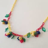 Primary Strawberries Necklace - Bow & Crossbones LTD