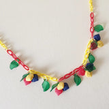 Primary Strawberries Necklace - Bow & Crossbones LTD