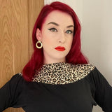 Retro Vintage Knocker Hoop Earrings - Gold - Bow & Crossbones LTD