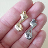 Small Retro Vintage Musical Notes Brooch - More Colours - Bow & Crossbones LTD