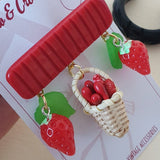 Strawberry Basket Brooch - Bow & Crossbones LTD